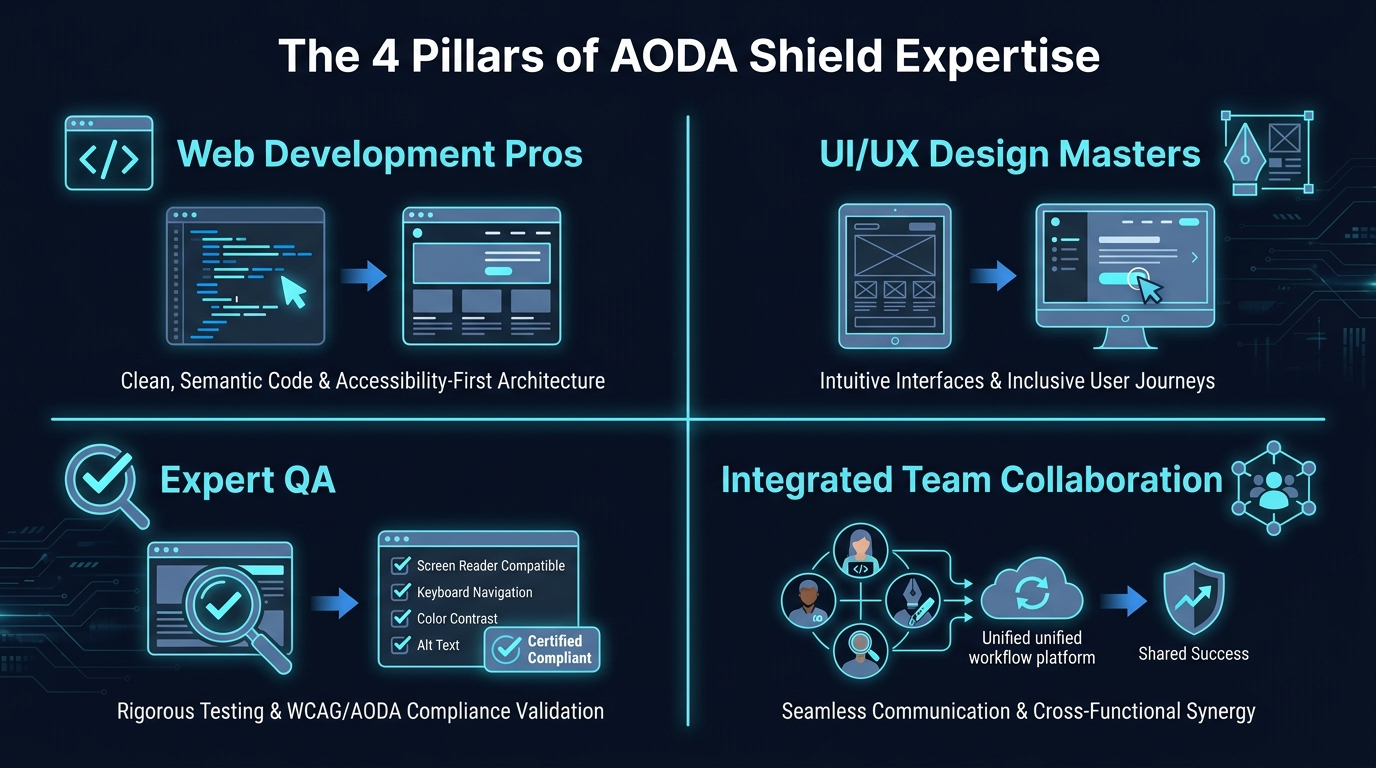 AODA Shield Logo